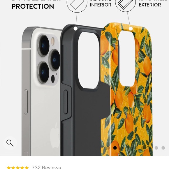 Burga Geode Pattern Phone Case - Picture 2 of 4